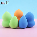 Cocute belleza maquillaje esponja en polvo Puff suave fundación esponjas para la señora maquillaje esponja alta calidad cosmética Puff colores herramienta