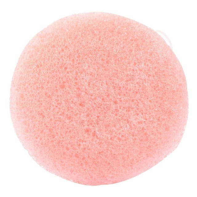 Fulljion Forma redonda Konjac Esponja Cosmética Puff Limpieza de la cara Esponja Konjac Puff Limpiador Facial Limpiador Facial Flutter 1 unids