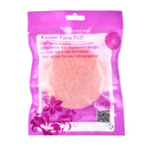 Fulljion Forma redonda Konjac Esponja Cosmética Puff Limpieza de la cara Esponja Konjac Puff Limpiador Facial Limpiador Facial Flutter 1 unids