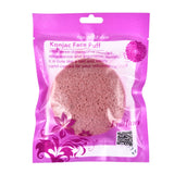 Fulljion Forma redonda Konjac Esponja Cosmética Puff Limpieza de la cara Esponja Konjac Puff Limpiador Facial Limpiador Facial Flutter 1 unids
