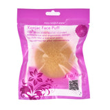 Fulljion 6 Colores Natural Konjac Konnyaku esponja cosmética Facial Limpieza Facial Lavado Cuidado Facial Polvo Facial Maquillaje Herramientas