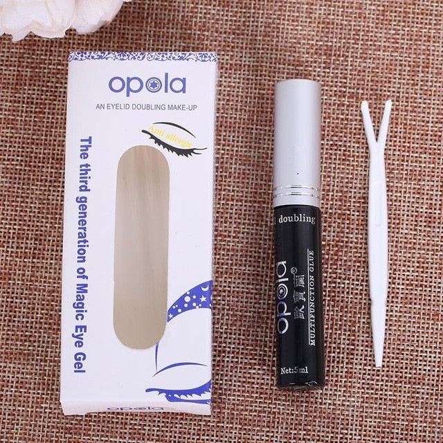 Profesional de secado rápido pegamento de pestañas extensión de pestañas falsas maquillaje de belleza de larga duración adhesivo doble párpado maquillaje TSLM2