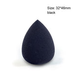 Pooypoot Forma de Gota de Agua Suave Maquillaje Cosmético Puff Polvo Suave Belleza Base de Esponja Herramienta de Maquillaje Limpio Accesorio