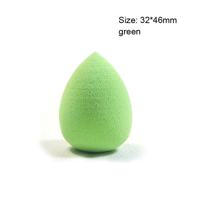 Pooypoot Forma de Gota de Agua Suave Maquillaje Cosmético Puff Polvo Suave Belleza Base de Esponja Herramienta de Maquillaje Limpio Accesorio