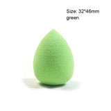 Pooypoot Forma de Gota de Agua Suave Maquillaje Cosmético Puff Polvo Suave Belleza Base de Esponja Herramienta de Maquillaje Limpio Accesorio