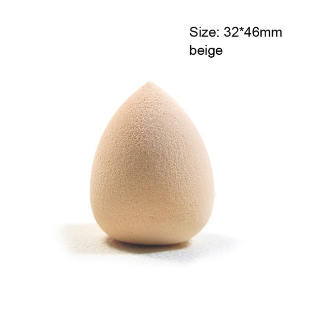 Pooypoot Forma de Gota de Agua Suave Maquillaje Cosmético Puff Polvo Suave Belleza Base de Esponja Herramienta de Maquillaje Limpio Accesorio