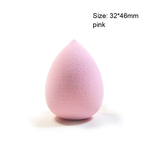 Pooypoot Forma de Gota de Agua Suave Maquillaje Cosmético Puff Polvo Suave Belleza Base de Esponja Herramienta de Maquillaje Limpio Accesorio