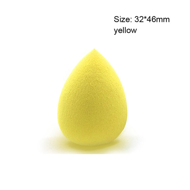 Pooypoot Forma de Gota de Agua Suave Maquillaje Cosmético Puff Polvo Suave Belleza Base de Esponja Herramienta de Maquillaje Limpio Accesorio
