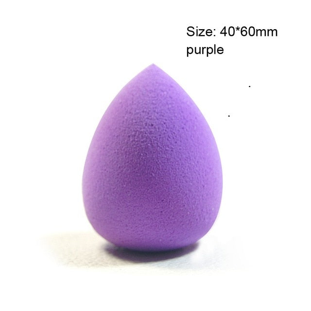 Pooypoot Forma de Gota de Agua Suave Maquillaje Cosmético Puff Polvo Suave Belleza Base de Esponja Herramienta de Maquillaje Limpio Accesorio