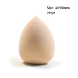 Pooypoot Forma de Gota de Agua Suave Maquillaje Cosmético Puff Polvo Suave Belleza Base de Esponja Herramienta de Maquillaje Limpio Accesorio