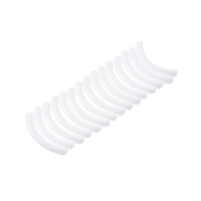 Ameizii 15 unids / set Almohadillas de Reemplazo de la Pestaña Tipo Universal Curling Alta Elasticidad Pad de Belleza Herramienta de Maquillaje Reemplazo