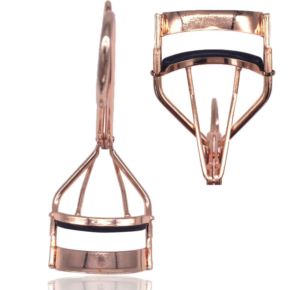 ELECOOL Profesional Oro Rosa Rizador de pestañas Clip de Curling Belleza Herramienta de Maquillaje de Pestañas Accesorios de Herramientas de Maquillaje Cosmético para Mujeres